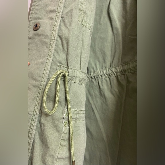 Gap Women green utility safari jacket for casual or any wear, size xxl - Picture 8 of 16